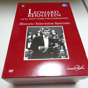 国内盤/5DVD「バーンスタイン＆ニューヨーク・フィル　ヒストリック・テレビジョン・スペシャル」