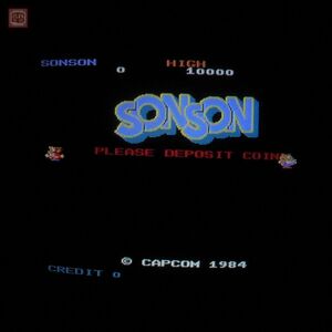 1円〜 カプコン/CAPCOM ソンソン SONSON インスト純正 動作確認済【20