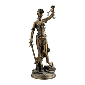 大型サイズ 正義の女神 テミス（テーミス）古代ギリシャ ブロンズ風 彫刻 彫像/ 弁護士 司法書士（輸入品