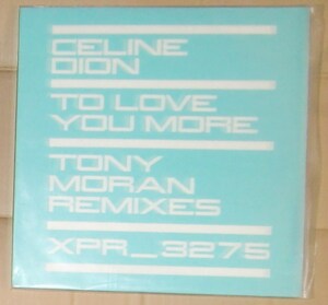 12inch/Celine Dionセリーヌディオン/To Love You More (Tony Moran Remixes)