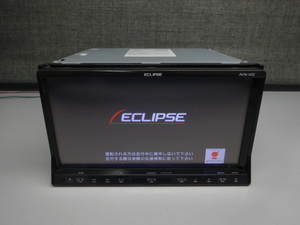 (185) イクリプス メモリーナビ AVN-V02 DVDビデオ再生可・CD再録・4×4地デジTV内蔵