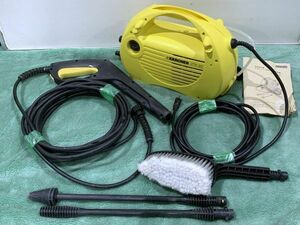 5-148-120 KARCHER ケルヒャー 家庭用高圧洗浄機 JTK22 洗浄機 掃除家電機器 洗車(通電OK)