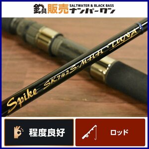 【程度良好品★】テンリュウ スパイク SK742S-MHH TUNA 天龍 TENRYU Spike アンダーハンド パワフルモデル オフショア キャスティング（CKN