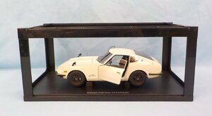 ◆ミニカー オートアート 1/18 NISSAN FAIRLADY Z Z432 White 77438 日産 フェアレディZ PS30 S30 美品