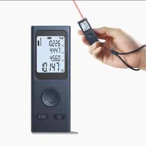 レーザー距離計 距離計測器 デジタル ミニ レーザー 高精度 USB充電式