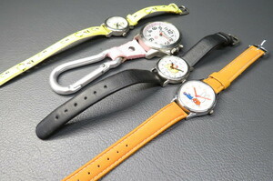 1円～【まとめて　4個】キャラクター　腕時計　Onida　J-AXIS　ミッフィー　5-6-87