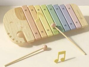 子供 8音 木琴 標準オクターブ 音楽玩具　知育玩具 入園お祝い プレゼント