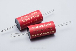 JANTZEN　Superior Z-Cap オーディオ用フィルムコンデンサ　0.22μF／1200V　2個セットD
