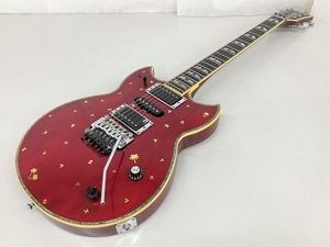 【動作保証】YAMAHA ヤマハ SG-T2 シースルーレッド エレキギター 高中正義モデル 純正ケース付 楽器 中古 K8807177