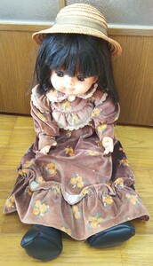 昭和レトロラブドールアンサイズ約55cm抱き人形Dollオオイケ大池玩具ビンテージアンティーク