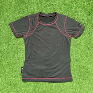 Direct Alpine 機能性Tシャツ PURE1.0 Anthracite/Violet S ダイレクトアルパイン グレー/赤 レディース Tシャツ