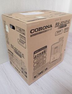 豊３F478/14◆CORONA コロナ RX-2214-HD 自然通気形開放式石油ストーブ ダークグレー 3.7Lタンク 未使用品◆