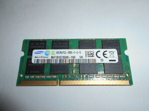 SAMSUNG☆8GB/2Rx8/PC3L-12800S☆1枚