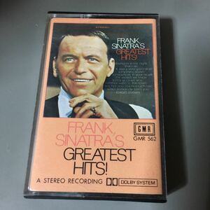 フランク・シナトラ グレイテスト・ヒッツ【19曲収録】東南アジア盤カセットテープ
