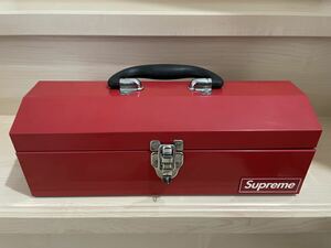 2014aw Supreme Metal Toolbox 2014fw シュプリーム メタル ツール ボックス 箱 工具箱 金庫 RED 赤 レッド ツールボックス tool box logo