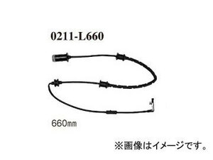 ディクセル ブレーキパッドセンサー 0211-L660 フロント オペル ベクトラB