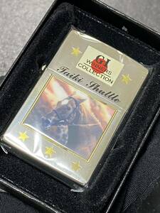 zippo タイキシャトル 限定品 両面デザイン ヴィンテージ 1998年製 Taiki Shuttle 岡部幸雄 シリアルナンバー NO.0438 ケース 保証書付