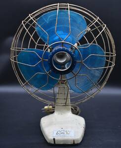 YKK3-30 現状品 FUJI DENKI 富士電機 昭和レトロ 電化製品 扇風機 FUJI A.C. ELECTRIC FAN 30cm 3枚羽根 100V 通電、動作確認済み