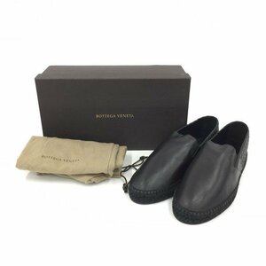 Bottega Veneta ボッテガ・ヴェネタ レザー イントレチャート ローファー 箱付【CDAR5020】