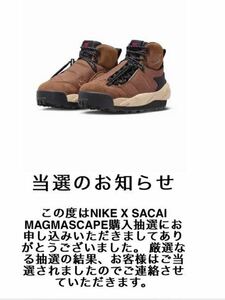 sacai Nike Magmascape Pecan 28.5cm US10.5 サカイ ナイキ マグマスケープ