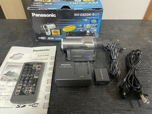 ダビング★Panasonic NV-GS50-S Mini DV液晶デジタルビデオカメラ240507