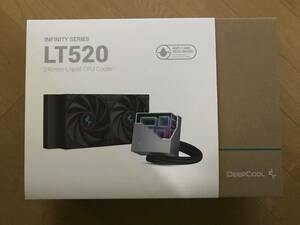 DEEPCOOL LT520 R-LT520-BKAMNF-G-1 ミラーデザインポンプヘッド採用 240mmラジエーター オールインワン水冷CPUクーラー 