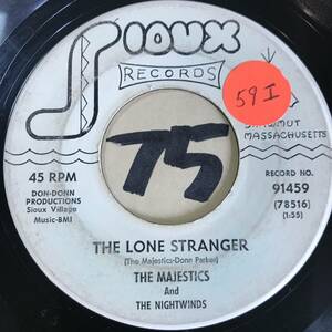 試聴 DOO-WOP 1959 THE MAJESTICS & THE NIGHTWINDS THE LONE STRANGER EX 