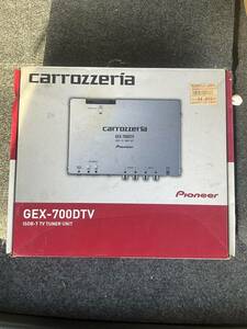 　カロッツエリア　TVチューナー　GEX-700DTV 地デジワンセグ　未使用品　旧車等に