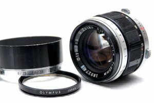 OLYMPUS オリンパス純正 PEN専用 Zuiko 40mm 高級単焦点レンズ1:1.4 希少な作動品