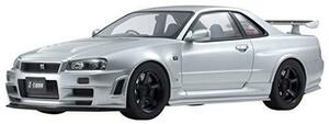 samurai 1/12 ニスモ R34 GT-R Z-tune シルバー 完成品