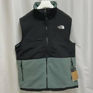 L 海外限定 ノースフェイス デナリベスト DENALI VEST フリースベスト 日本未発売 デナリ ベスト バルサム グリーン フリース