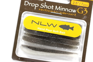 ★NISHINE LURE WORKS ニシネルアーワークス Drop Shot Minnow G3 ドロップショット・ミノー ジェネレーション3 2.5”#Tennesse Shad★