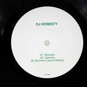 HONESTY/MOMENT EP/BASS CULTURE LIMITED BCLTD003 12