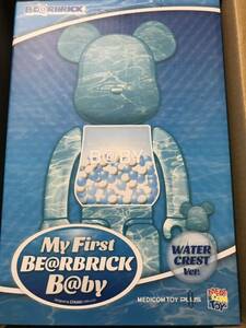 新品未開封 MY FIRST BE@RBRICK B@BY Water Crest Ver. 100％ & 400％ MEDICOM TOY メディコムトイ ベアブリック 千秋