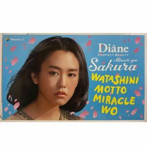 ◎大型ボード 桐谷美玲 Diane ダイアン 販促 ポップ パネル 88cm × 60cm