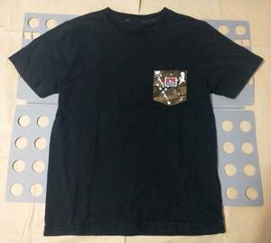 BEN DAVIS 迷彩ポケット付き Tシャツ カットソー ベン・デイビス