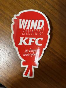 WIND AND SEA × KFC ウィンダンシー ケンタッキー ステッカー 未使用