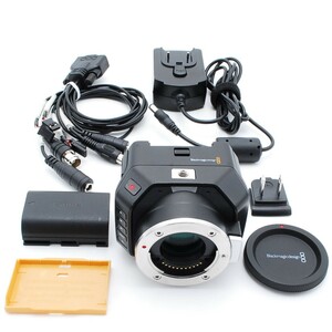 【Y1025】Blackmagic Design シネマカメラ Blackmagic Micro Cinema Camera マイクロフォーサーズマウント フルHD対応