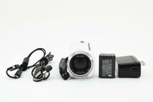 パナソニック ビデオカメラ HC-V480M ホワイト：2113819