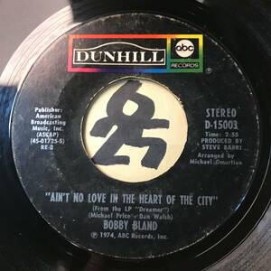 試聴 BOBBY BLAND AIN’T NO LOVE IN THE HEART OF THE CITY EX Heart of the City (Ain