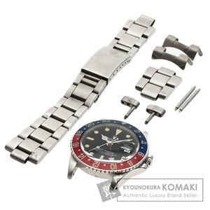 ROLEX ロレックス 1675/0 GMTマスター メーカーコンプリート(ブレスは除く) 腕時計 ステンレススチール SS メンズ 中古