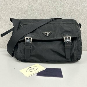 【31】1円～ PRADA プラダ テスート ナイロン ショルダーバッグ ギャランティ付き 現状品