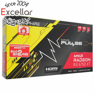 SAPPHIRE PULSE Radeon RX 6750 XT GAMING OC 12GB GDDR6 11318-03-20G PCIExp 12GB [管理:1000021628]
