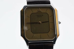 セイコー クレドール スクエア 9300-5340 クォーツ メンズ 腕時計 SEIKO