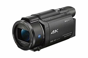 ソニー ビデオカメラ FDR-AX55 4K 64GB 光学20倍 ブラック Handycam FDR-AX(中古品)
