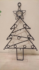クリスマスツリー グッズ 飾り アクセサリー 吊り下げ アイアン DIY