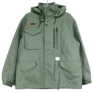 WTAPS ダブルタップス 20AW WSFM/JACKET/COTTON.TWILL 202WVDT-JKM01 ダブルエスエフエム ジャケット オリーブドラブ ミリタリー M-65