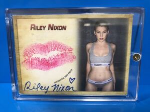 トレーディングカード COLLECTORS EXPO【Riley Nixon 「2017 COLLECTORS EXPO」 生キス＆直筆サインカード】