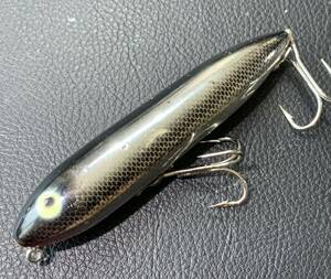 HEDDON オリジナルザラスプーク　銀黒　オールドヘドン　スミス