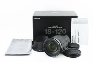 ★☆【未使用品】 FUJIFILM 富士フイルム XF18-120mmF4 LM PZ WR #4006☆★